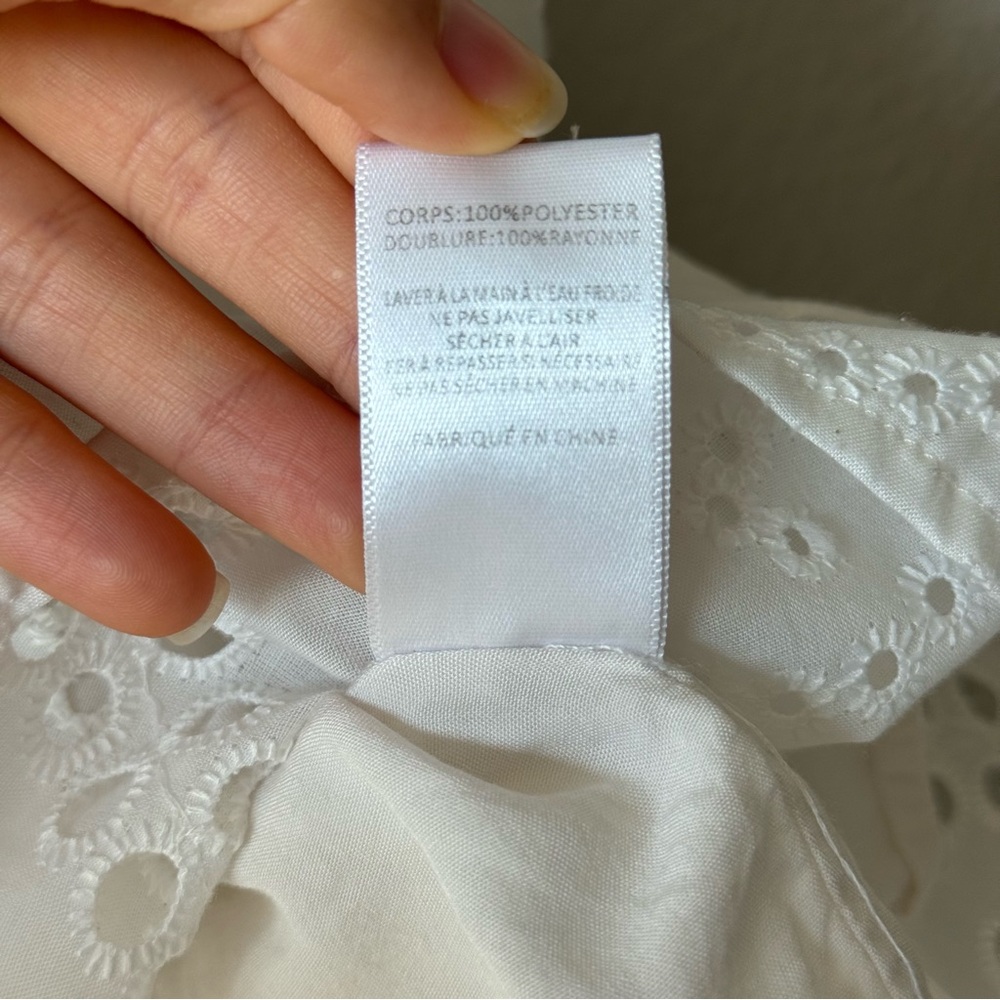 All in Favor Eyelet Embroidered Dress - Picture 5 of 10